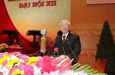 Messages de félicitations au secrétaire général du PCV Nguyen Phu Trong