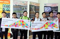 Hanoi fait écho à la Journée mondiale de protection des animaux sauvages