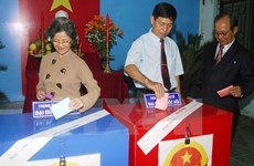 Hanoi : 87 candidats aux élections de l'Assemblée nationale (14e législature)