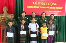 Programme philanthropique en faveur des enfants des zones frontalières Vietnam - Laos