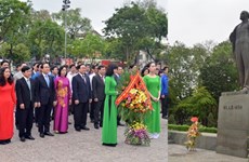 Commémorations du 146e anniversaire de la naissance de Lénine à Hanoi