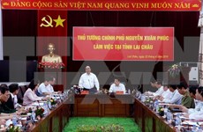 Le Premier ministre Nguyen Xuan Phuc en tournée à Lai Chau