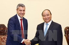 Nguyen Xuan Phuc reçoit un responsable de Goldman Sachs