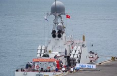 Le navire 381 du Vietnam va participer à un exercice dans le cadre de l’ADMM+