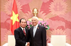 ​Un vice-président de l’AN ​reçoit le ministre laotien de la Justice