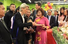 Succès de la semaine des produits vietnamiens à Lyon (France)