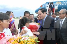 Le président du Vietnam en visite d’Etat au Cambodge