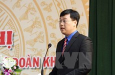Le vice-président laotien reçoit la délégation de la jeunesse vietnamienne