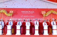 Construction d’un centre commercial Vincom à Dong Thap
