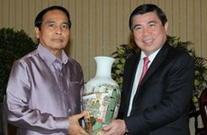 Une délégation de l’Inspection du gouvernement laotien en visite à Ho Chi Minh-Ville