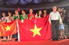Le Vietnam primé à un concours international de science