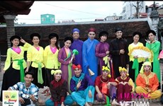 Les jeunes découvrent les patrimoines culturels immatériels du Vietnam
