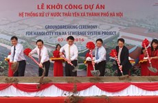 Hanoï : mise en chantier du plus grand système de traitement des eaux usées du Vietnam