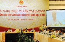 Le PM Nguyên Xuân Phuc à la conférence nationale sur le règlement des plaintes