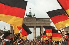 Célébration du 26e anniversaire de la réunification allemande