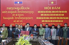 Dien Bien et trois provinces septentrionales du Laos scellent leur coopération