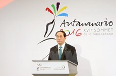Le président Tran Dai Quang au 16e Sommet de la Francophonie