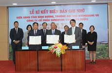 Binh Duong et Dong Nai coopèrent avec la R. de Corée dans la formation des ressources humaines 