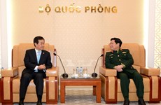 Le général Ngô Xuân Lich reçoit le vice-ministre sud-coréen de la Défense