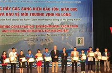 Promouvoir les initiatives de protection de l’environnement de la baie de Ha Long