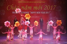 Hanoï: Un spectacle musical pour saluer le Nouvel An 2017 