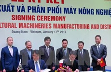 Vietnam et R. de Corée : coopération dans la production de machines agricoles