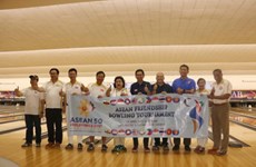 Echange sportif entre des ambassades des pays de l'ASEAN en Indonésie