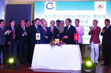Quang Nam signe un accord de coopération avec la ville sud-coréenne de Gwangyang