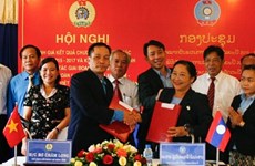Vietnam-Laos : renforcement de la coopération intersyndicale