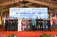 Ouverture de la 46e Réunion des Organisations nationales du Tourisme de l'ASEAN
