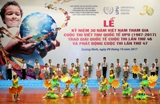 Le Vietnam célèbre sa 30e participation au concours de l’UPU