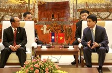 Hanoï - Luang Prabang : volonté commune d'intensifier la coopération