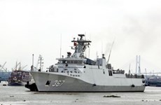 Deux corvettes de la Marine indonésienne en visite à HCM-Ville