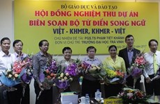Projet d’élaboration d’un dictionnaire bilingue Viet-Khmer, Khmer-Viêt 