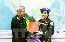 La première femme soldat vietnamienne aux opérations onusiennes de maintien de la paix
