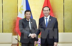 Tran Dai Quang rencontre des dirigeants des Philippines, du Myanmar et de Malaisie