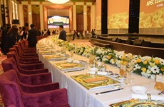 Les produits de Minh Long utilisés lors du dîner de gala de l’APEC 2017