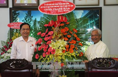 Le président du FPV formule ses vœux de Noël aux catholiques à An Giang