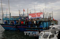 Rapatriement des pêcheurs vietnamiens arrêtés aux Philippines