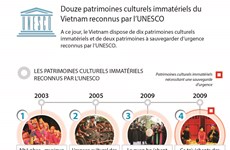 Douze patrimoines culturels immatériels du Vietnam reconnus par l'UNESCO