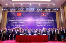 Forum de promotion des échanges commerciaux Vietnam-Laos 2017
