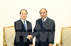 Le Premier ministre reçoit le président du groupe sud-coréen Panko