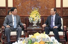 Le chef de l'Etat reçoit l’ambassadeur chinois Hong Xiaoyong