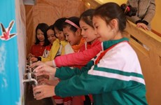 Samsung Electronics Vietnam contribue à l’amélioration de l'hygiène en milieu scolaire