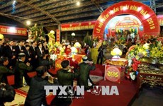 Début de la Fête du Temple des rois Tran à Thai Binh