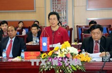 Nghe An accueille une délégation de l'Assemblée nationale laotienne