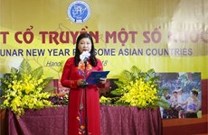Echange d’amitié à Hanoi en l’honneur du Nouvel An des pays d’Asie  