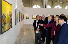 Exposition des peintures contemporaines de Nguyen Minh Son en Algérie