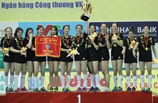 Une sélection chinoise sacrée champion du tournoi international de volley-ball féminin VTV Cup VTV9 