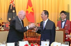 Le président Tran Dai Quang accueille le gouverneur général d'Australie 